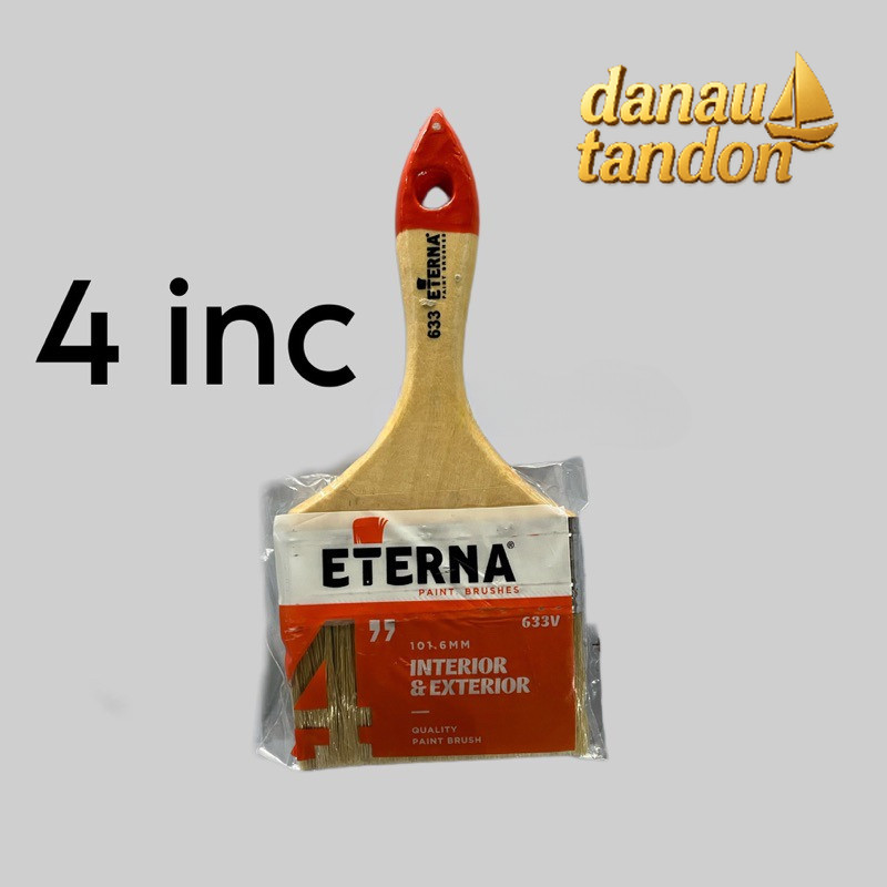 

Kuas ETERNA 4 inc 633 V Exterior & Interior Paint Brush