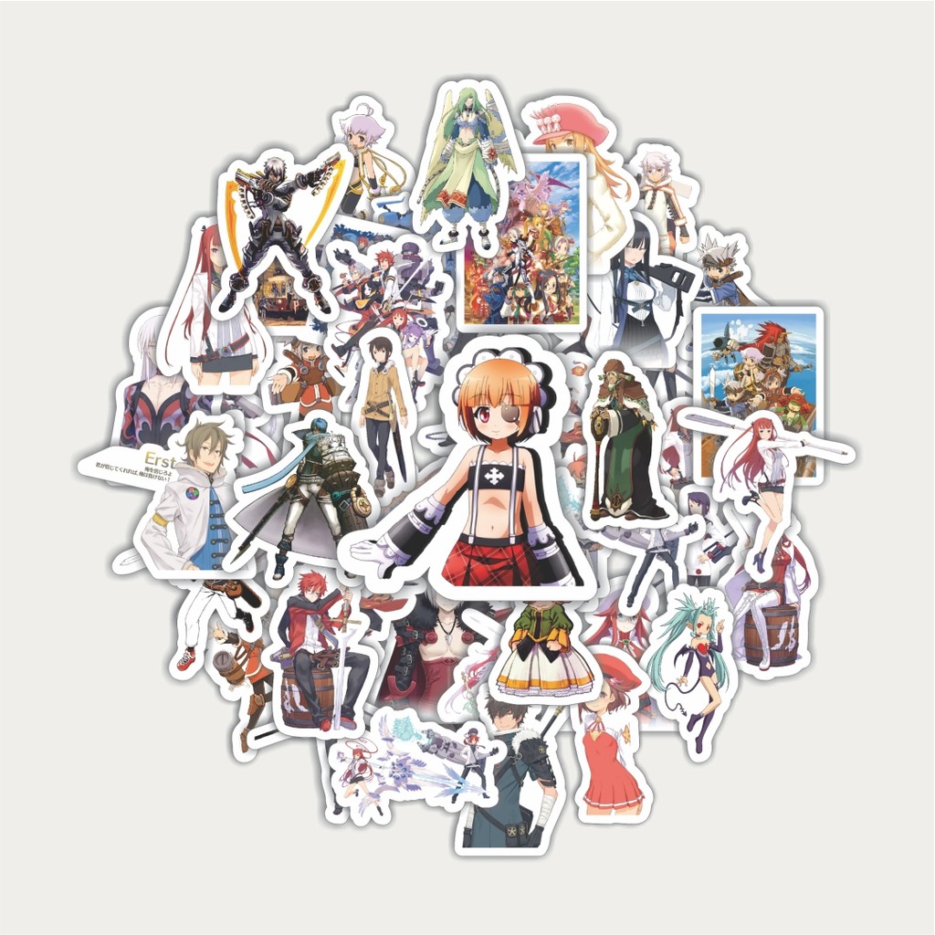 

Sticker Pack Stiker Game Series Summon Night Karakter Mix | Sticker TUMBLR | Stiker LAPTOP KOPER HELM