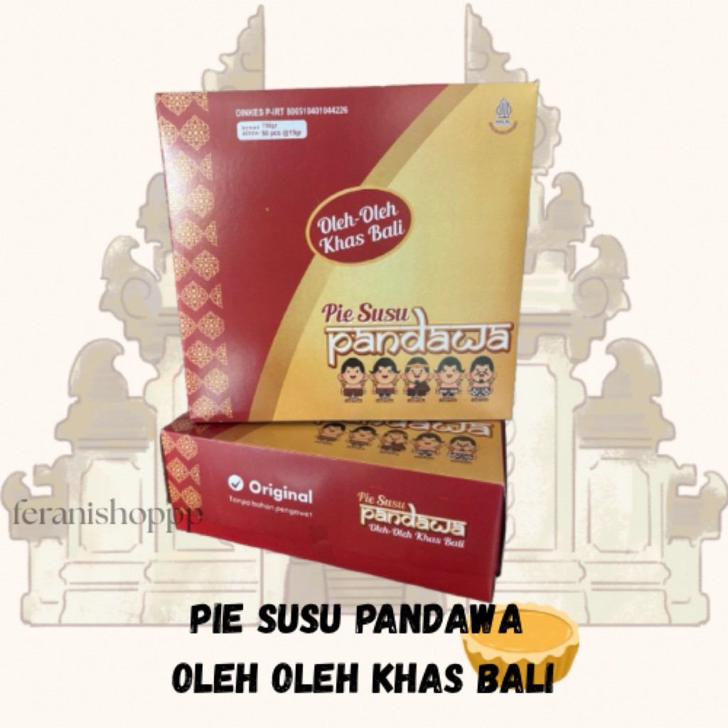 

PIE SUSU PANDAWA ISI 50 PCS || FEEE PACKING KERDUS DAN BUBLE WARP || OLEH OLEH KHAS BALI