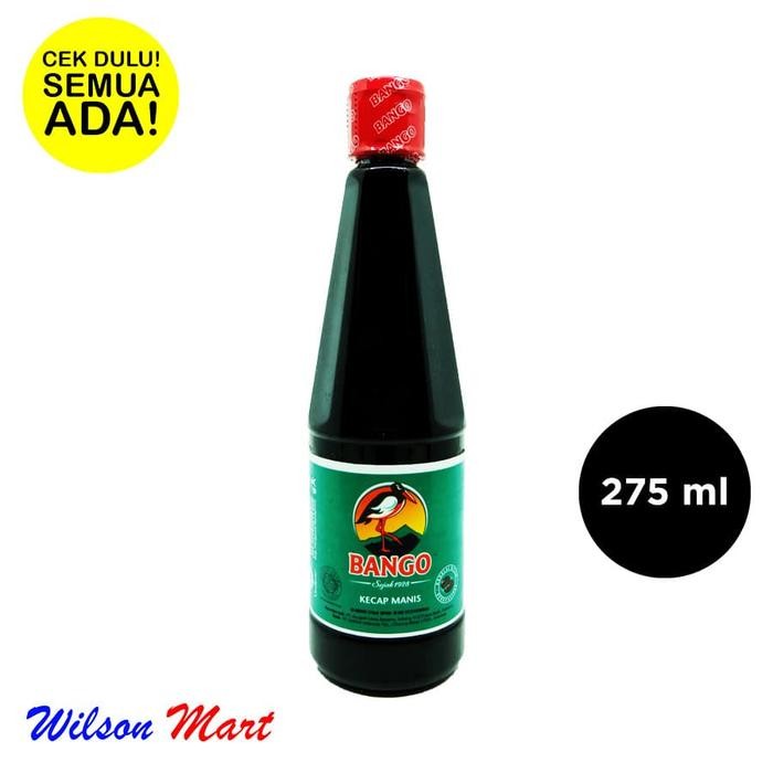 

PROMO! BANGO KECAP MANIS 275 ML BOTOL
