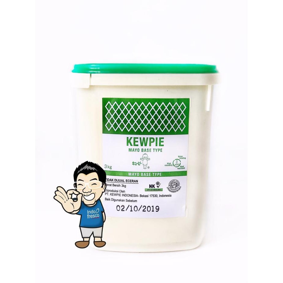 

PROMO! Kewpie Mayo Base Type 3Kg- Saus Salad
