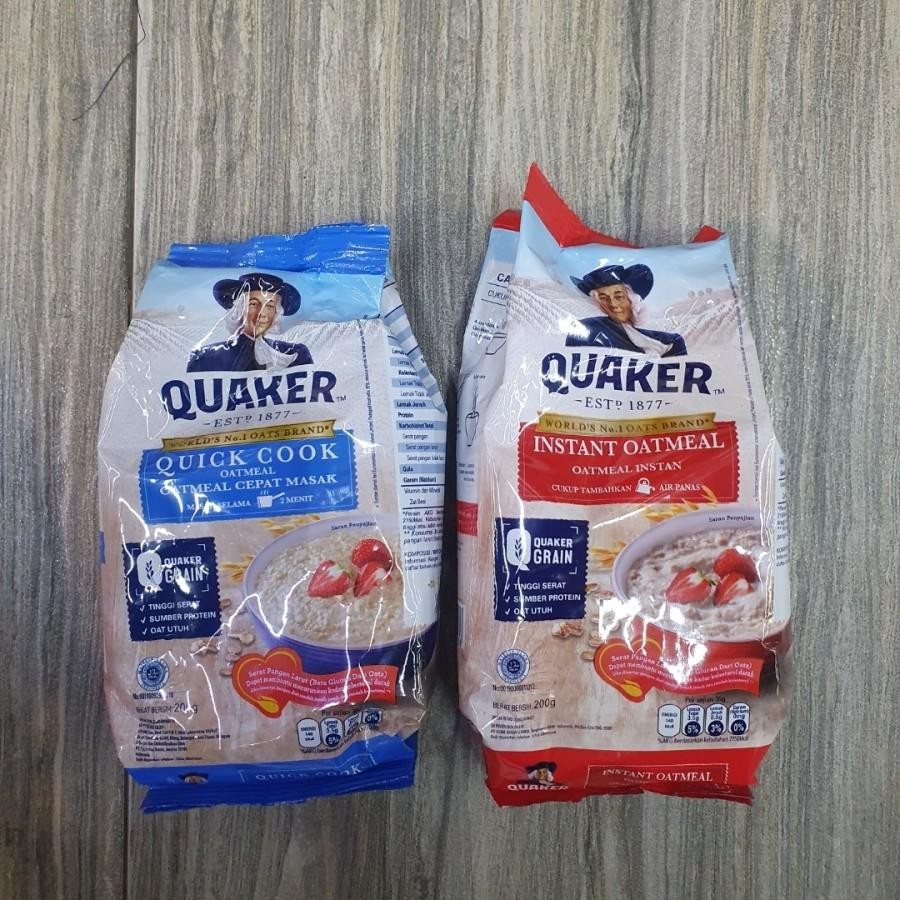 

Quaker Oats INSTANT / QUICK COOK Oatmeal 100% AUSTRALIA 800gr / 200gr