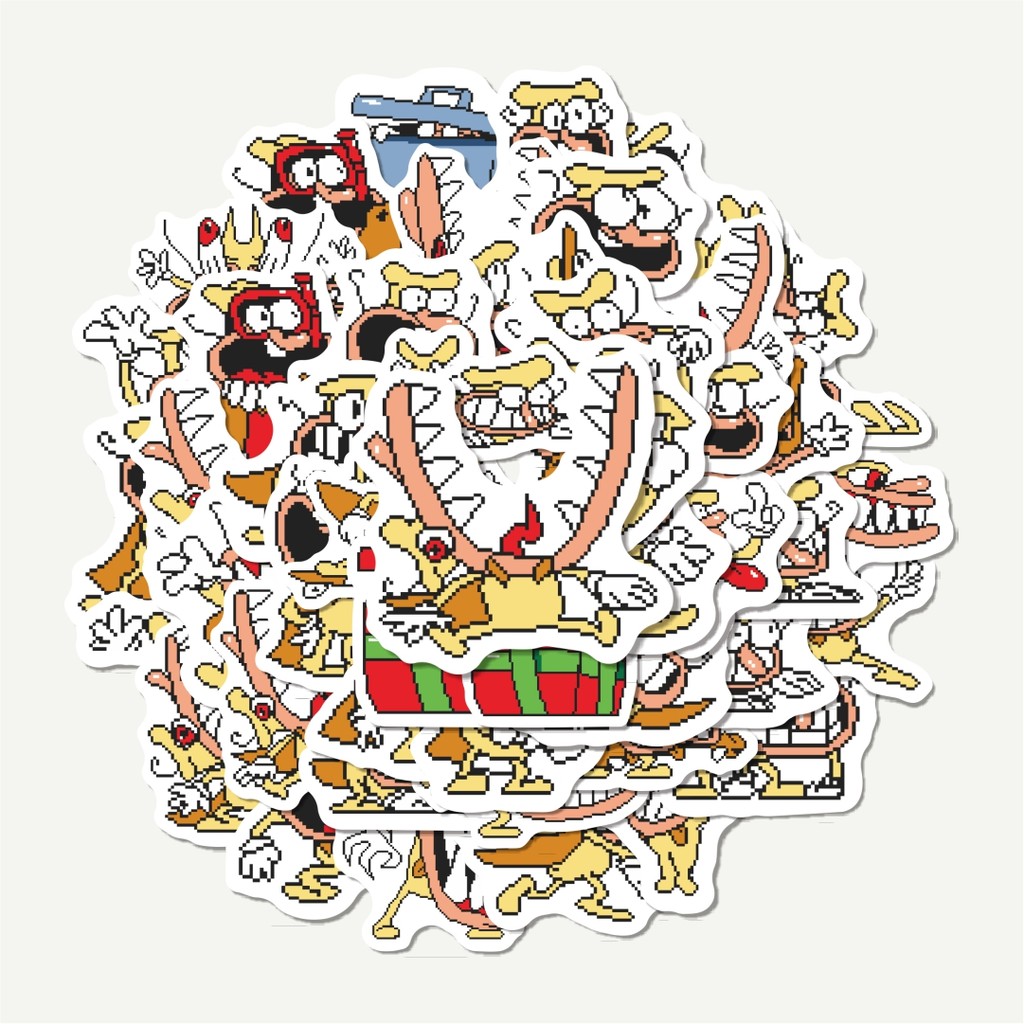 

Sticker Pack Stiker Pizza Tower V22 | Sticker TUMBLR | Stiker LAPTOP KOPER HELM