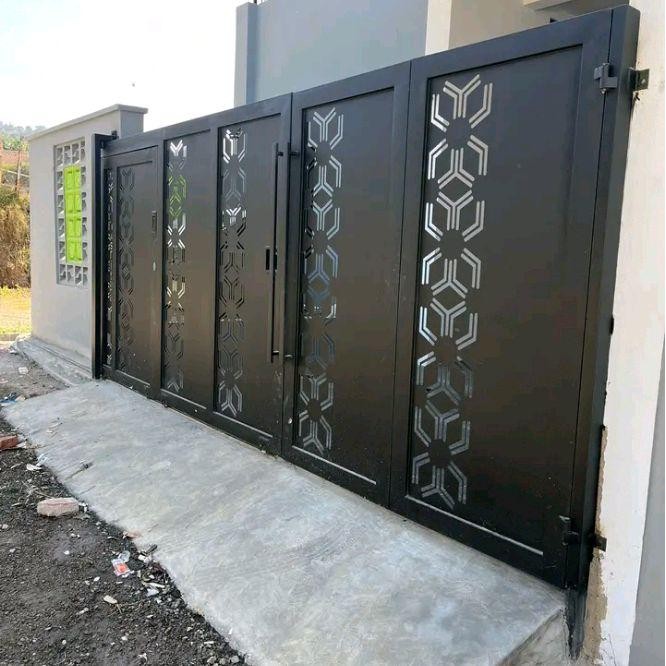 Pagar minimalis modern bahan premium anti karat dan bergaransi Pagar rumah cutting minimalis