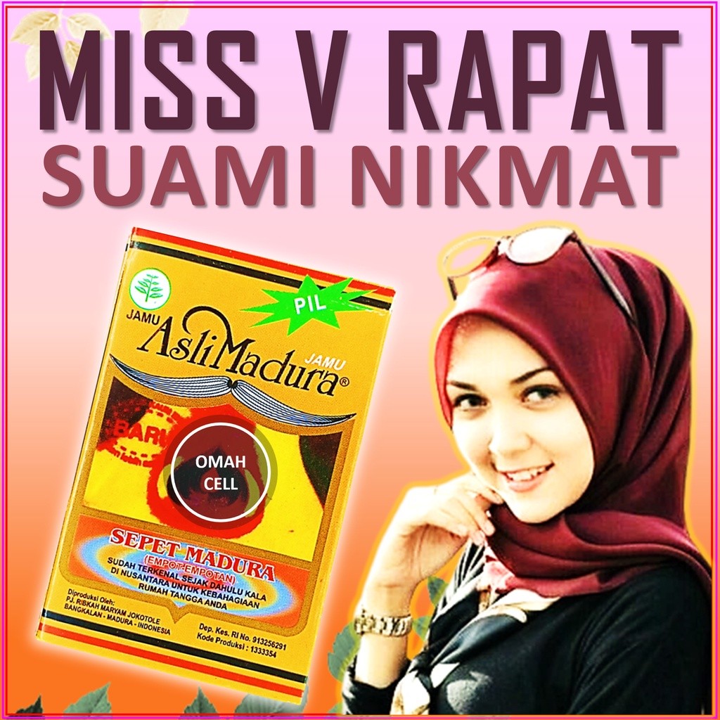 Jokotole SEPET MADURA pil Perawatan Wanita Empot Ayam Obat Jamu pil perapat sari rapet kewanitaan Mi