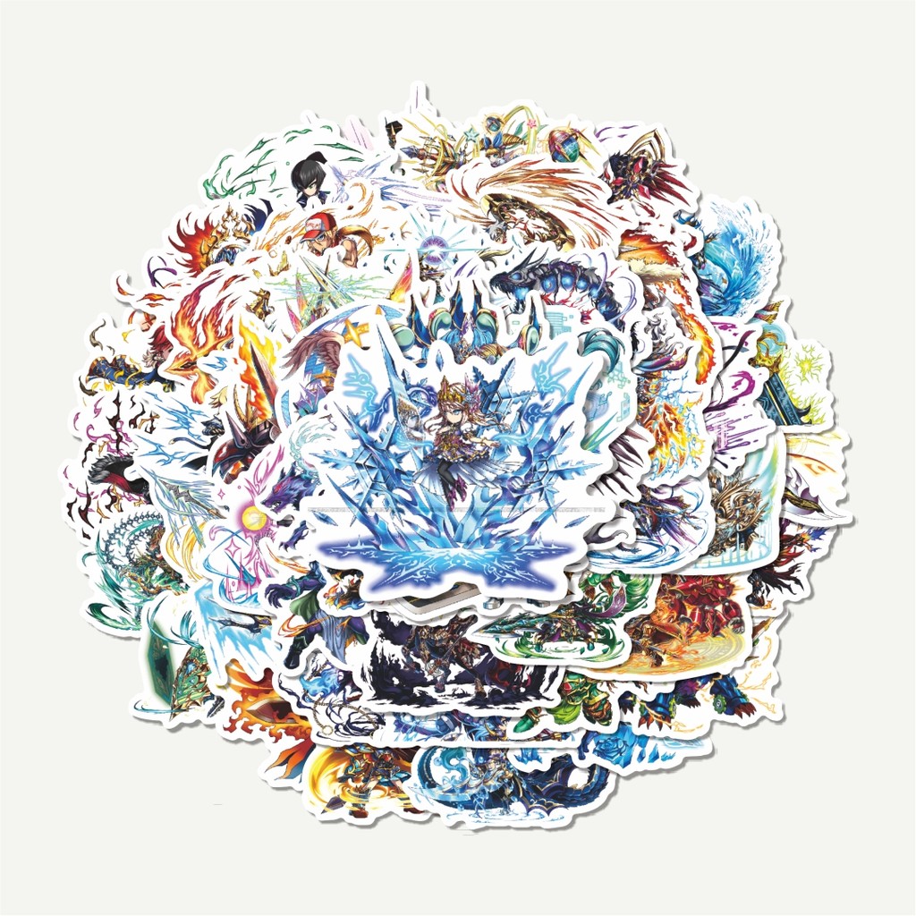 

Sticker Pack Stiker Game Series Brave Frontier Karakter Mix 6 | Sticker TUMBLR | Stiker LAPTOP KOPER HELM