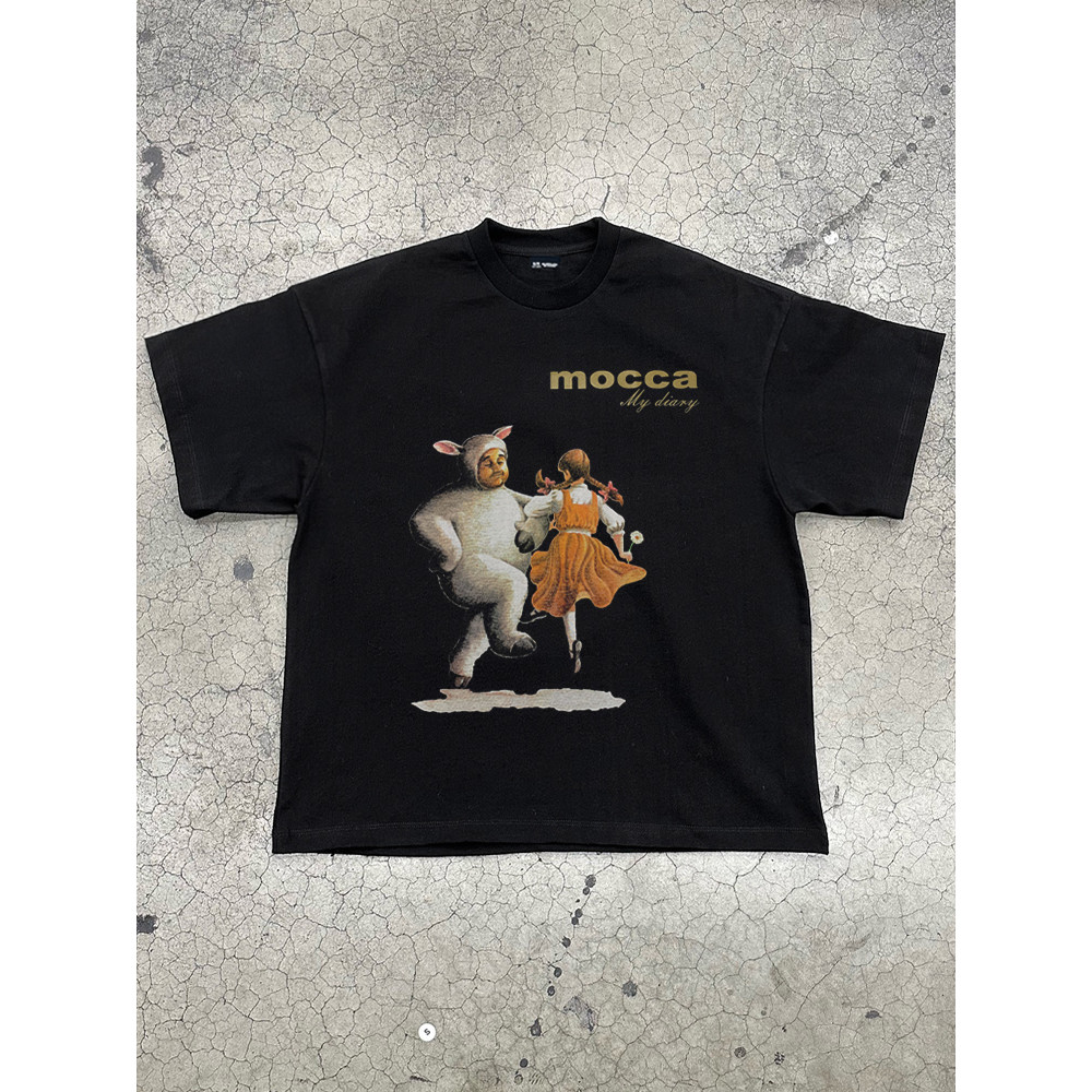 COD (Dikirim dalam 24 jam)MIEMIE. Kaos pendek grup band pop independen Indonesia Mocca, model pria d