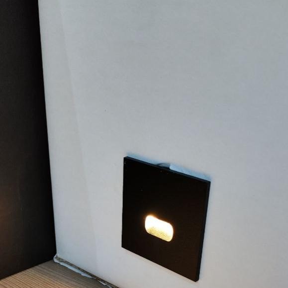 Step light  - Lampu Tangga - Wall Lamp LED 3W - Kotak, Putih