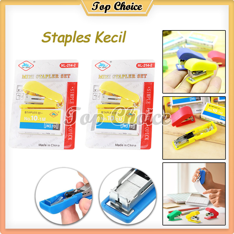 

Staples Kecil / Staples Mini / Portabel Stapler / Staples Kertas Hekter
