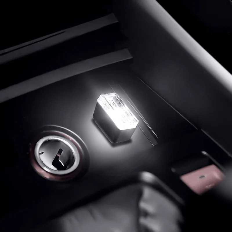 Lampu LED USB Mobil Dekorasi Interior 5V 0.034W | Lampu LED USB Dekorasi Interior Rumah Mobil | Lamp