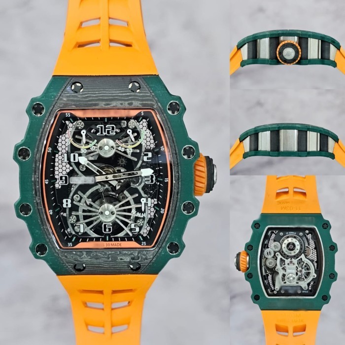 JAM TANGAN RICHARD MILLE AUTOMATIC JAM TANGAN PRIA RICHARD MILLE FULL SET AUTOMATIC SUPER KUALITAS S