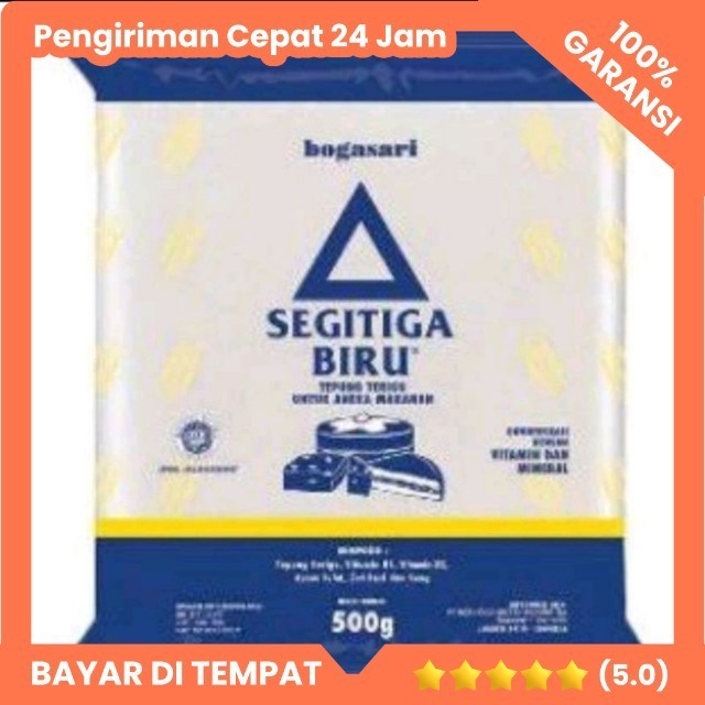 

TEPUNG TERIGU SEGITIGA BIRU 500gr