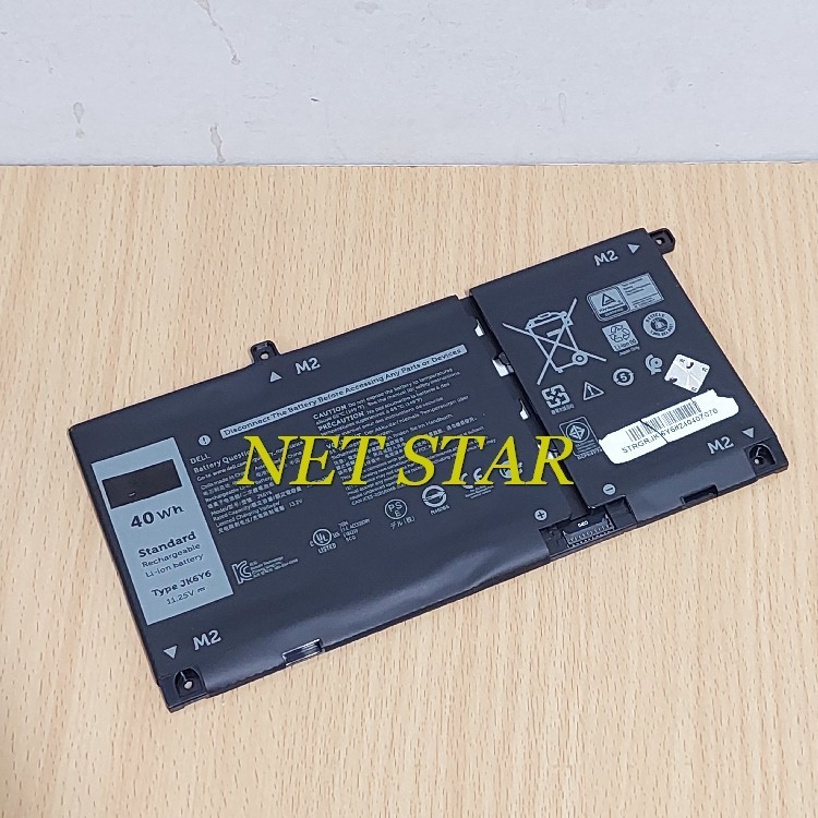 Baterai Batre Laptop Dell Latitude 3410 3510 Vostro JK6Y6 40Wh -NSTAR