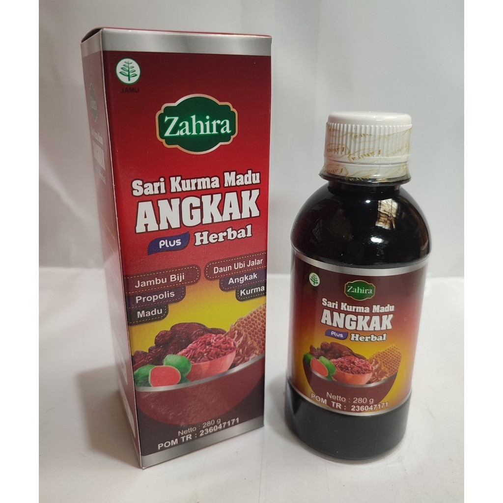 Sari Kurma Madu Angkak Zahira 280gram - Sari kurma madu angkak TERMURAH dan jaminan asli