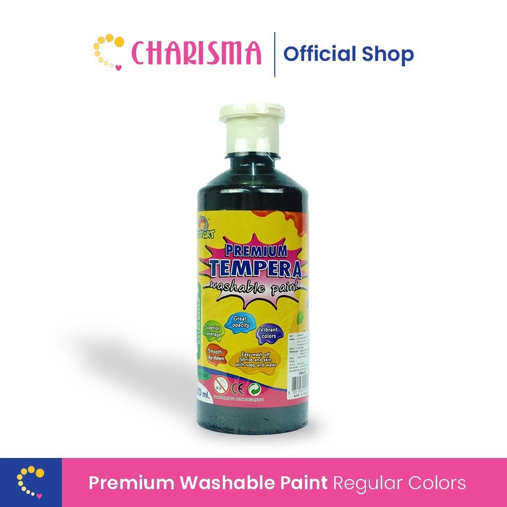 

Charisma Kidart Premium Washable Paint - Cat Lukis 450ml - 91432