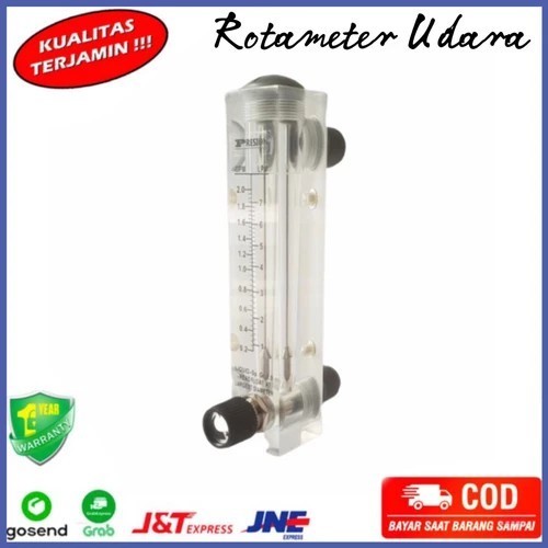 Rotameter Flowmeter Udara Air 100 lpm NLPM