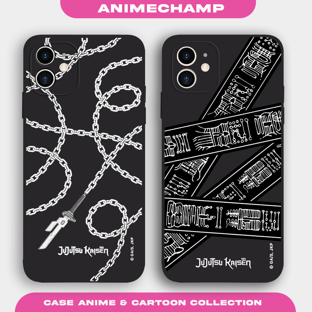 Case Jujutsu Kaisen AC459 Samsung A54 A15 A12 A52 A53 A04 A03 A03S A05 Casing Karakter Anime Elegant