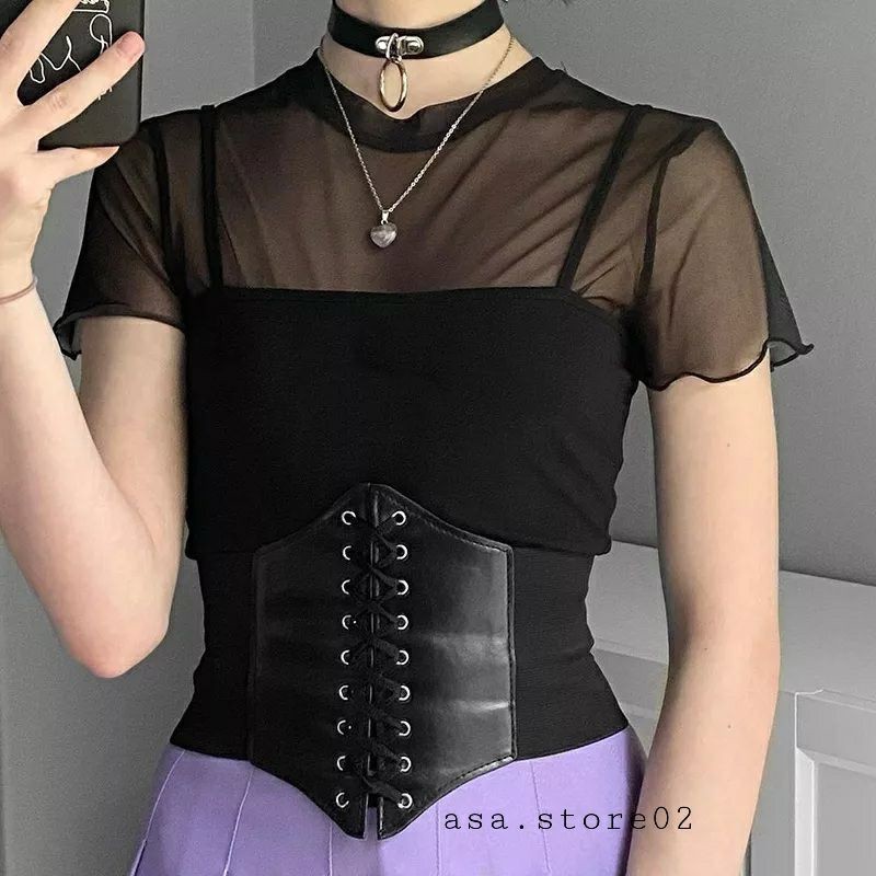 NEW STOCK | Ikat Pinggang Wanita Obi Besar/Obi BIG Import Obi Hitam Korset Wanita ✔✔