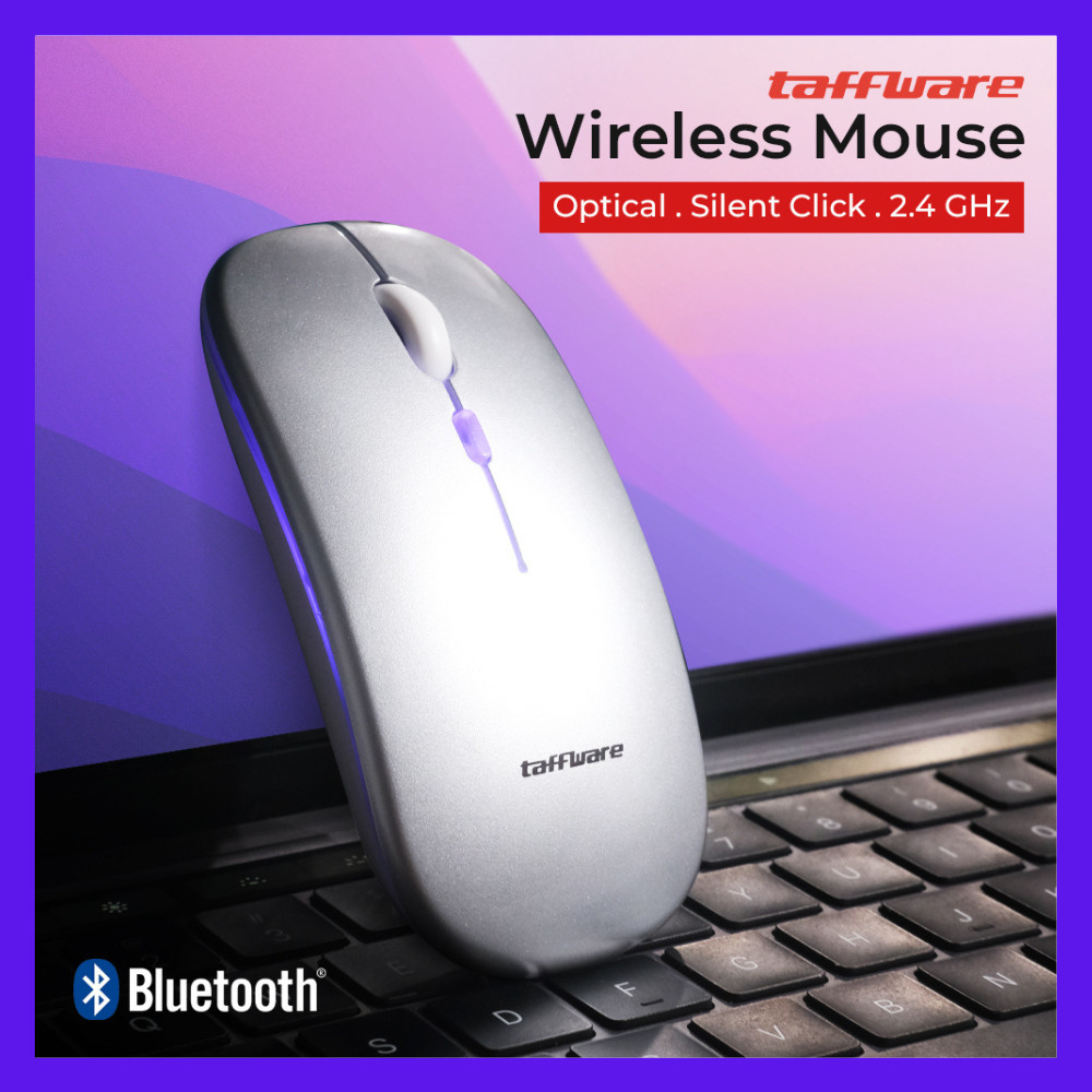 Mouse Wireless Rechargeable Silent Click Slim 2.4G Wireless Mouse Gaming Mouse