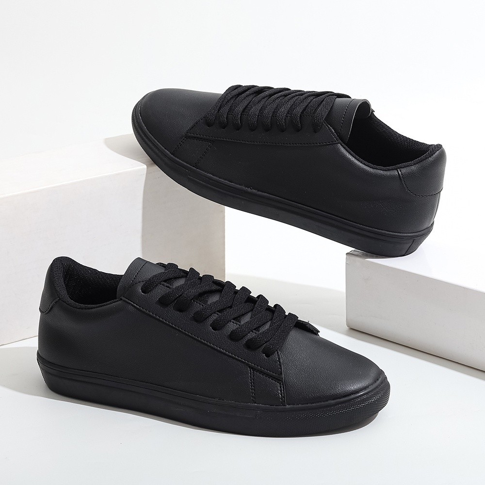 Nusa - MUZZLE FULL BLACK Sepatu Sneakers Pria Casual Shoes Sepatu Kets ORIGINAL
