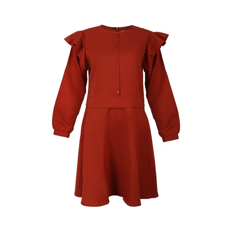 Promo Emba Ladies Atasan Blouse Original - Levinna Red