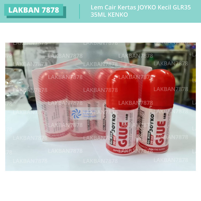 

Liquid Glue Lem Kertas Cair Joyko GL-R35 35ml