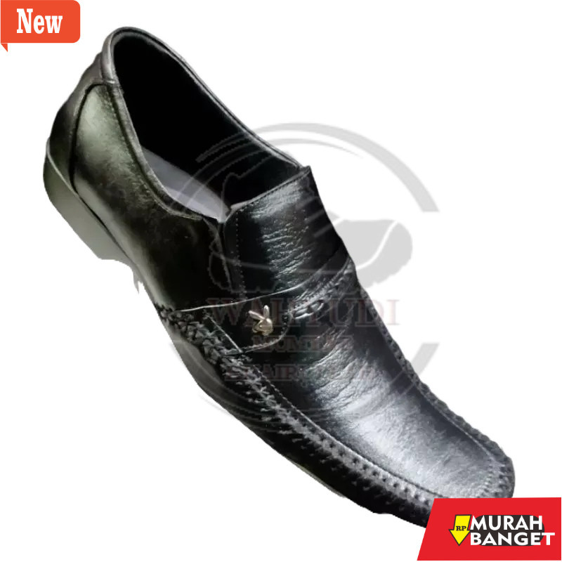 Sepatu casual cowok kekinian yg lagi viral- Sepatu playboy pria Sepatu formal kulit Sepatu pantopel 