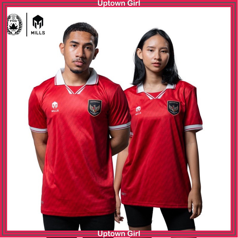 DISKON PREMIUM TERBARU TERMURAH TRENDY ADEM Jersey bola TIMNAS INDONESIA HOME AWAY PREMATCH GO 2023