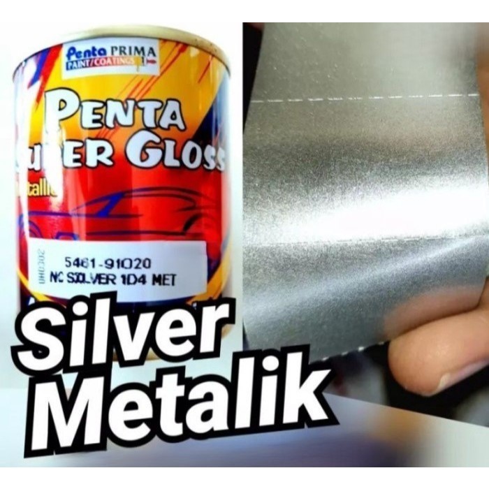 

cat penta super gloss metalic nc silver 1D4 91020 ( 200g - 1kg )
