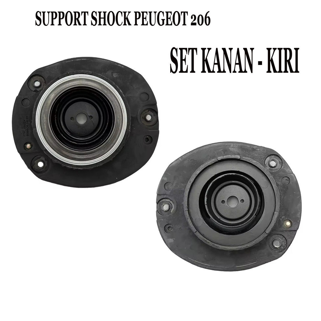 SUPPORT SHOCK PEUGEOT 206 | SET KANAN-KIRI