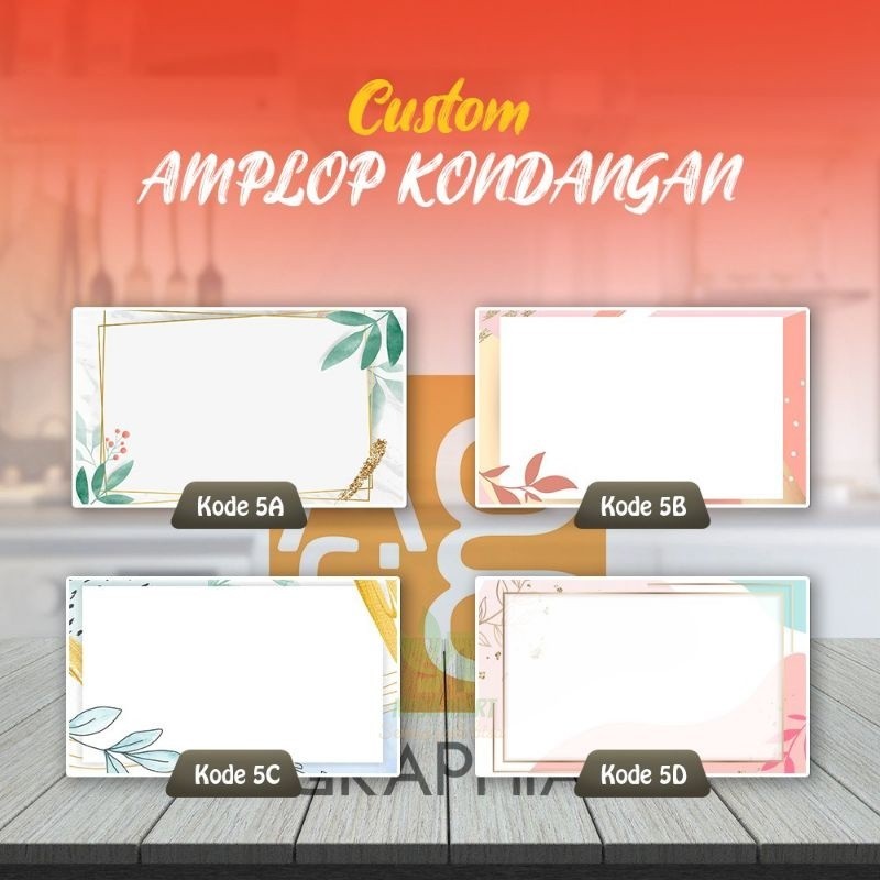 

Amplop Kondangan Custom isi 50pcs Nusa Media