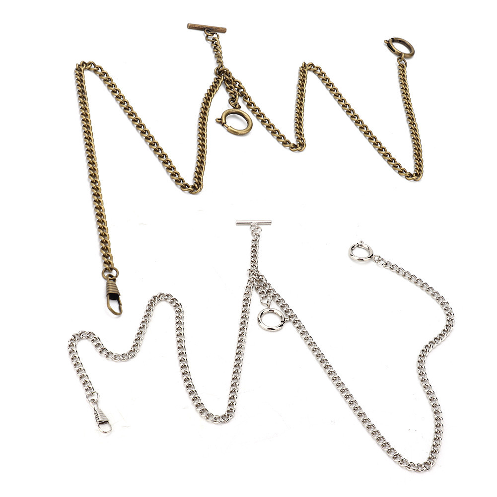 Metal Pocket Watch Chain Vintage Pocket Watch Chain 44cm Retro Vintage Metal Pocket Watch Chain Link