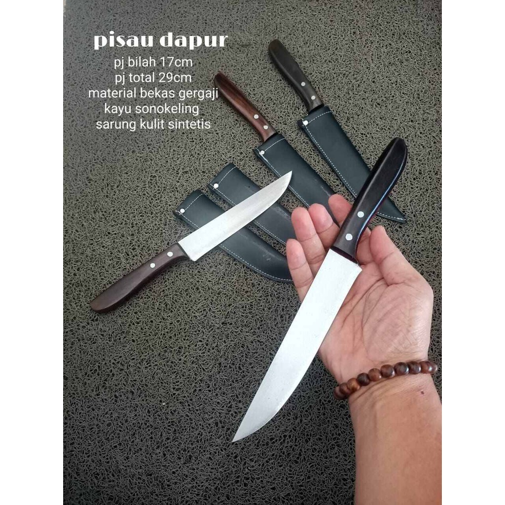 pisau dapur pisau daging bahan gergaji