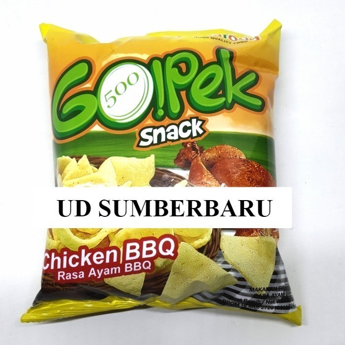 

Snack Gopek rasa Ayam BBQ ori