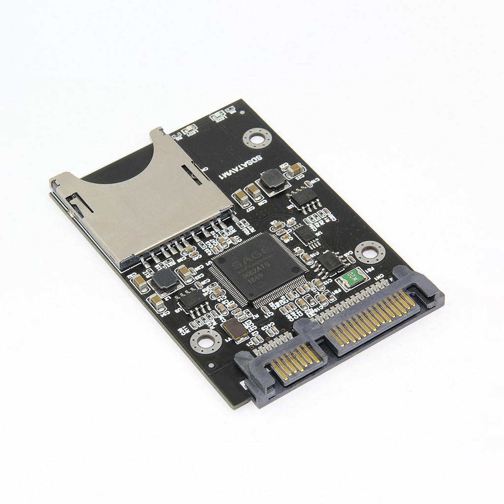 SD to SATA converter adapter SATA 15PIN+7PIN interface SSD  SATA3 SATAIII With plastic casing