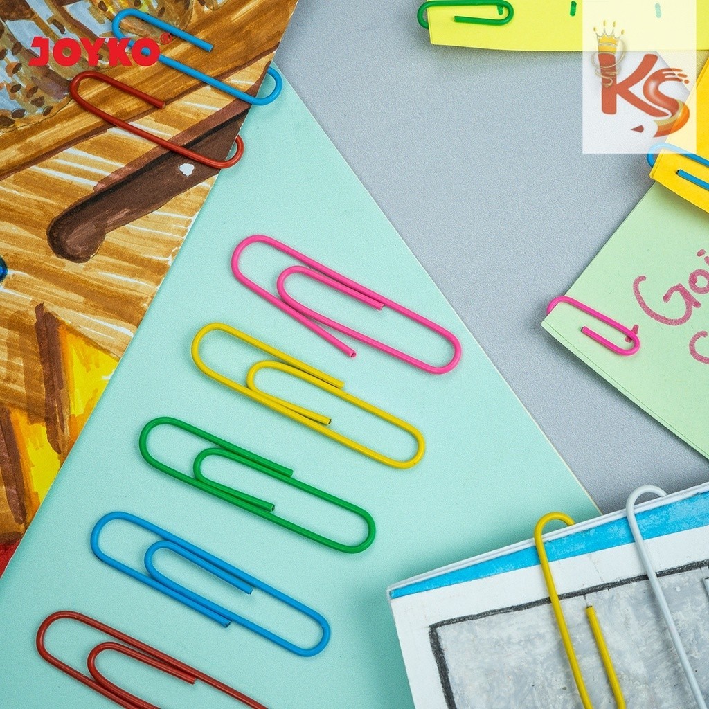 

(KS) Paper Clip / Klip Penjepit Kertas Oval Joyko