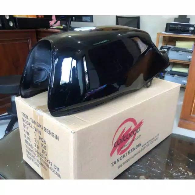 cod Tangki honda win 100 hitam import bagus aksesoris motor japstle standard custom