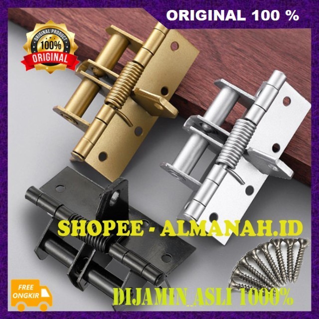 [BISA COD] Engsel Penutup Pintu Otomatis Engsel Otomatis Buka Tutup Door Closer Otomatis ASLI