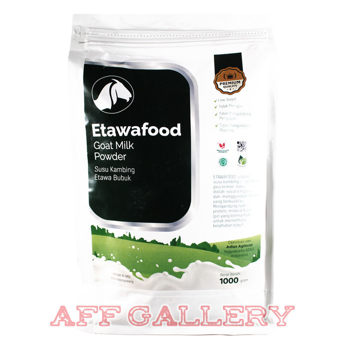 

TERJUAL Susu Kambing Etawafood Goat Milk Powder |Susu Kambing Etawa Bubuk 1000