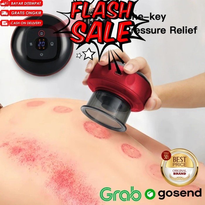 Cupping Massage Smart Vacuum Suction Cup Therapy Jars  DD