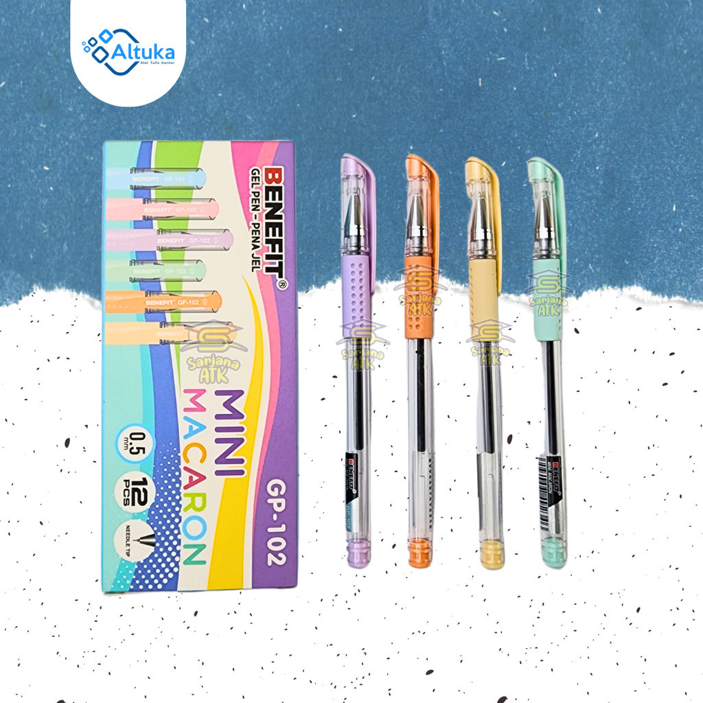 

(12pcs) Bulpen Gel / Bulpoint / Pen Gel Hitam