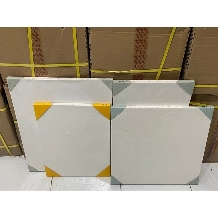 

Kanvas Lukis Bingkai Kayu Putih / Canvas / Media Lukis 30x60cm