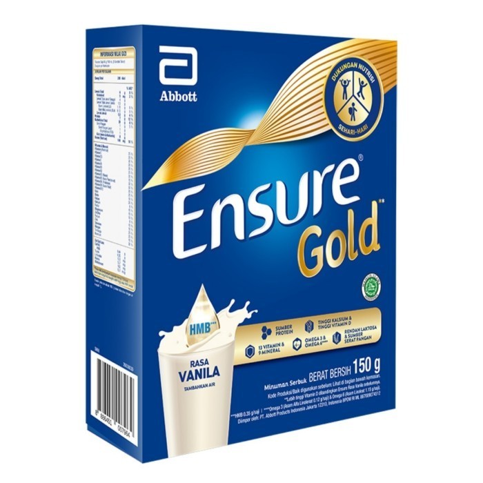 

COD Flashsale Ensure Gold Vanilla 150gr COD Flashsale