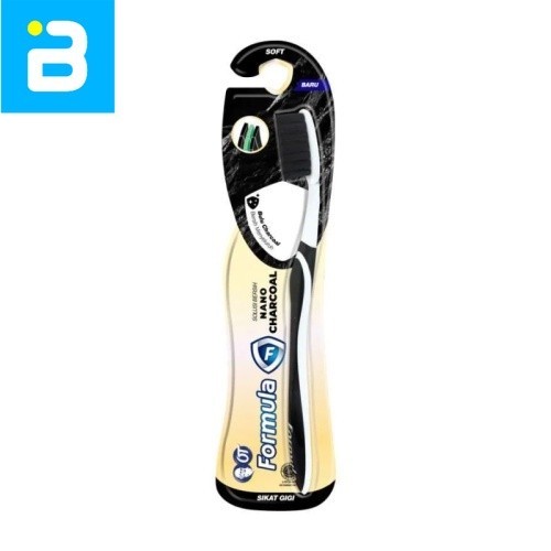 Sikat Gigi Formula Nano Charcoal Soft