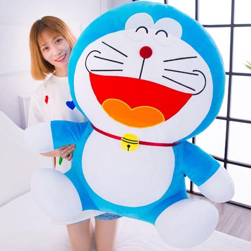 RZ54MF SNI  BONEKA DORAEMON JUMBO 1 Meter GIANT untuk kado ulang tahun anak pacar teman laki perempu