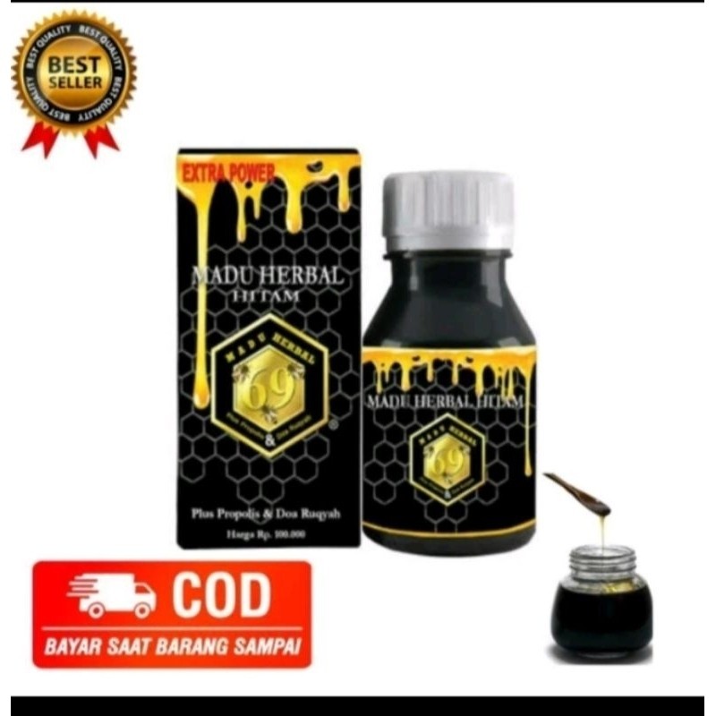 

Promo Obat madu herbal hitam pahit 69 +propolis