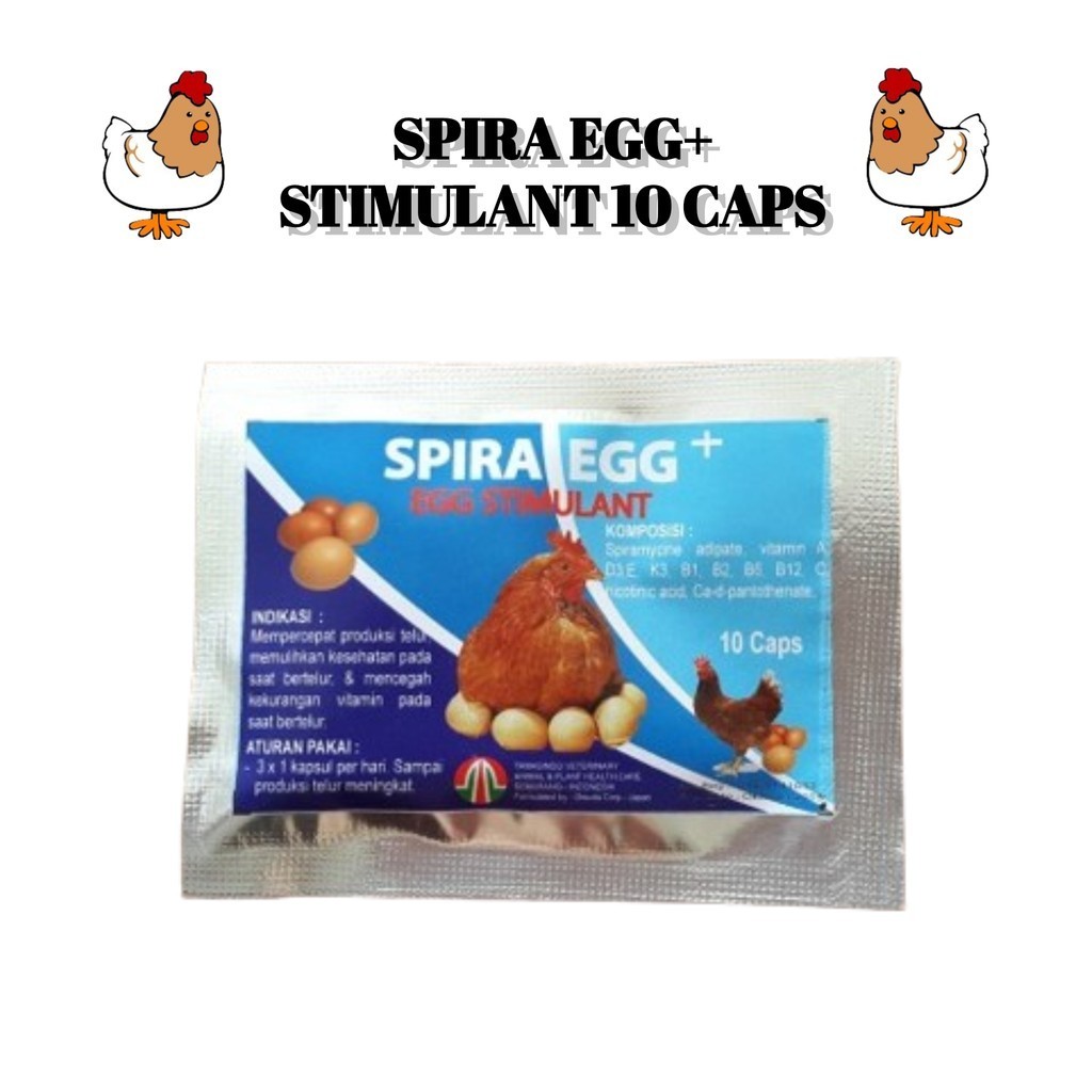 SPIRA EGG STIMULANT Obat Vitamin Mempercepat Produksi Telur Ayam Bebek