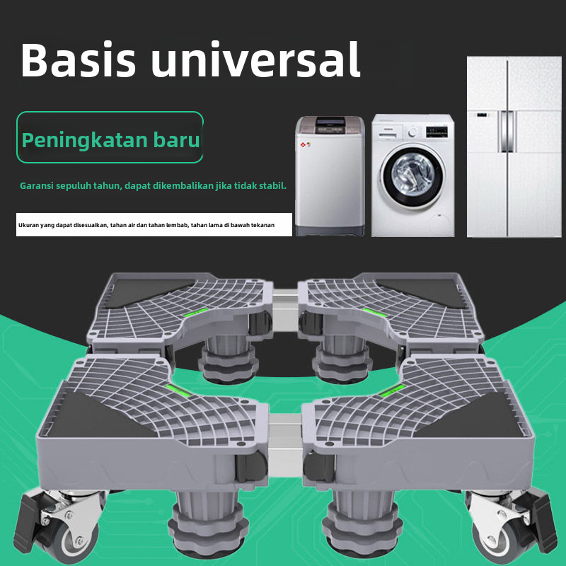 Alas mesin cuci Dudukan mesin cuci Braket mesin cuci Rak penyimpanan mesin cuci Rak mesin cuci Alas 