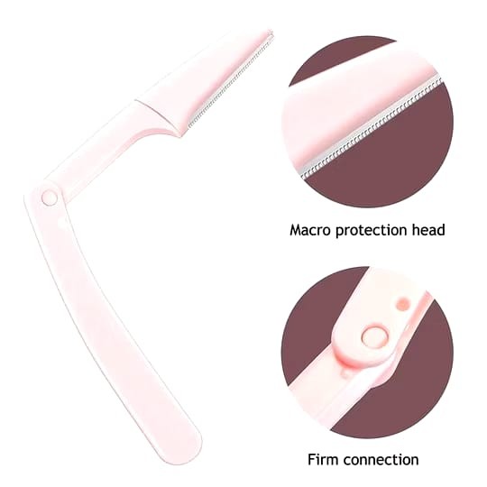 Pisau Cukur Alis Lipat Pencukur Alis Pisau Alis Eyebrow Razor Pencukur Alis Trimmer Alis Eyebrow Tri