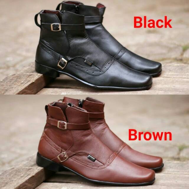 CVN TERLARIS  SEPATU JENGGEL BIKERS KOBOY FORMAL TOURING MOGE BIKERS Shoes